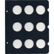Blank Page for Whitman Classic Coin Albums - 43.25mm Openings