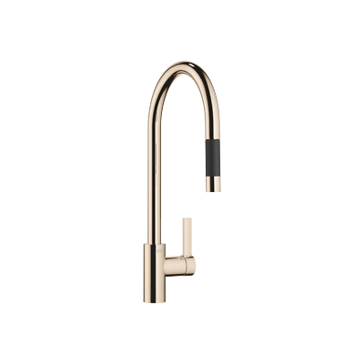 Dornbracht TARA ULTRA Single-lever mixer Pull-down Champagne (22kt Gold) 3387087