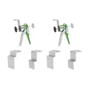 2x Drawer Front Panel Installation Clamps Universal Efficient Carpentry Tool