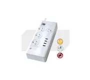 GENERIC 4 Outlets & 4 USB Outlets Surge Protected Powerboard PAD-4044C