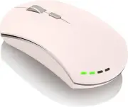 Aookoni Wireless Mouse, Rechargeable 2.4G USB Optical Wireless Mouse, 3 Adjustab