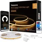 2000K Orange Color Smart COB Led Strip Light with App and Remote Control, 16....