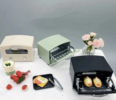 Doll House Accessories - 1 x Light Green Mini Oven with Tray