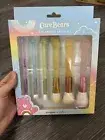 Care Bears X Impressions 6 Piece Frosted Brush Set. Nib