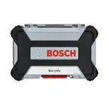 BOSCH博世 防撞大型手拿工具箱 中型 空盒 起子頭收納夾 六角柄 雙面 收納盒 配件儲存盒 套筒 起子頭 鑽頭