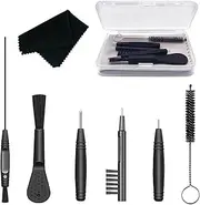 Yitaocity 8in1 Hearing Aid Cleaning Kits, Hearing aid Cleaning Tools, Aid Cleaning Brush Vent Cleaner, Hearing Aid Amplifier Cleaner Kit with Case and Cloth