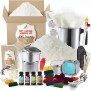 Soy Candle Wax for Candle Making - Soy Candle Making Kit for Adults & Kids, Cand