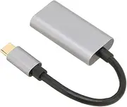 POENVFPO Type C to HD Multimedia Interface Adapter Cable 4K Lossless Video Display Converter for Cell Phones Tablets Laptops, Plug and Play for Lectures Mirroring PPT
