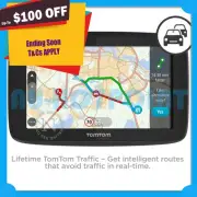 TomTom Car Sat Nav GO 520 WiFi GPS Navigation System+Hands Free+World Map+Update