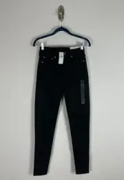 Nwt American Eagle Hi-Rise Jegging Jeans Size 0 Black Next Level Premium