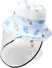 Angoily Fisherman Hat for Baby 48cm Sun Hat Detachable Boys and Girls Bucket Hat Breathable Protects Eyes