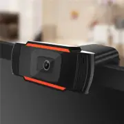 Camara Web Webcam Para Computadora USB PC Laptop Con Microfono HD Giratoria