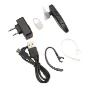 Walkie Talkie Bluetooth PTT Headset Earpiece Hands- K Plug for Microphone5941