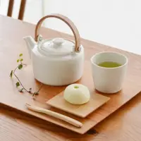 在飛比找ETMall東森購物網優惠-日本制SALIU SYO 祥日式純色和風茶壺煎茶杯紅茶飲料對