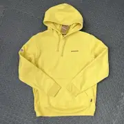 Patagonia Hoodie Sz Medium Mens Sz L Womens Fitz Roy Icon Uprisal Milled Yellow