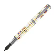 Monteverde Regatta Mondrian Fountain Pen in Broadway Boogie-Woogie - Medium