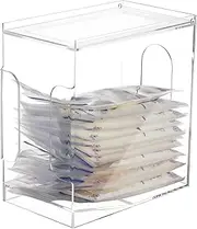 Breast Milk Storage Bags Freezer Organiser, Breast Milk Storage Tower for Breast Milk Storage Bags Breastmilk Storage Containers - Holds Up to 60 oz, Transparent