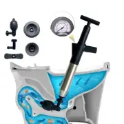 Toilet Plunger, Plungers For Bathroom, High Pressure Stainless Steel Sink Plu...