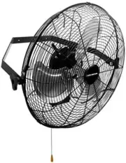 18 Inch Wall Mount Fan Outdoor, 4300CFM Metal Wall Fan, 3-Speeds High Velocity W