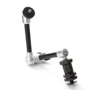 11'' Articulating Magic Arm for Flash LED light LCD Monitor Cameras Sliver