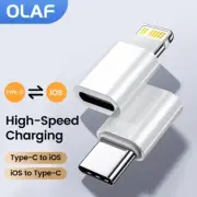1/3x USB C Type C Male To iPhone IOS Female Charging Port Adapter Fast Converter