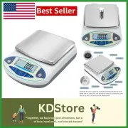 Stainless Steel 5000g Scale - High Accuracy Digital Balance for Laboratories