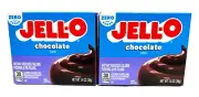 Jello Zero Sugar Chocolate Instant Pudding 1.4 oz ( 2 Boxes )