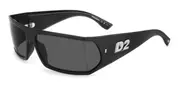 Dsquared2 D2 0140/S 807/IR Men's Sunglasses Black Size 73