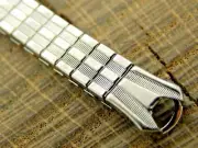 Unused Vintage NOS Watch Band Expansion C-Ring Stainless Steel Kreisler Flex-On