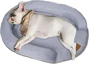 Cooling Mat for Dogs | Foldable Kitten Sleeping Cooling Pad | Waterproof Animal Cool Cushion with Raised Pillow Cushion for Small Medium Large Dogs & Cats