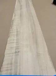 Maple Spalted Ambrosia Wormy Figured wood veneer 8" x 42" no back 1/42" thick