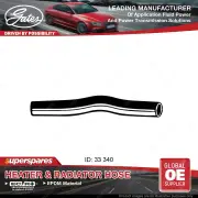 Gates Radiator Curved Hose for Mitsubishi Express SA Sigma GH 4G32 1.6L 340mm