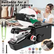DIY Mini Sewing Machine Hand Electric Stitch Portable Cordless Travel Household