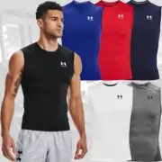 Under Armour Men's UA HeatGear Compression Shirt, Sleeveless, Tank Top 1361522