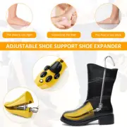 2 Pcs Shoe Stretcher with Accessories Rod Adjustable Shoe Boot Stretcher paXab
