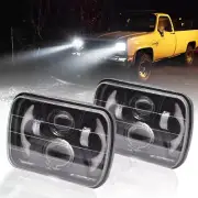 Pair LED for Mitsubishi Triton Headlights 5x7" 7x6" Inch Head Lamp HI/LO/DRL AU
