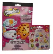 Shopkins Stickers Lot Kids Birthday Crafts