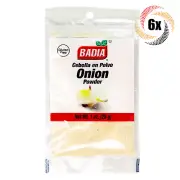 6x Bags Badia Onion Powder Seasoning | 1oz | Gluten Free Kosher & MSG Free