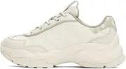 [YangNice] Casual Comfort Platform Trainers for Women Lace-Up Dad Sneakers Lightweight Cushioning Chunky Walking Shoes