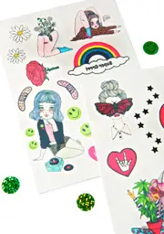[Love And Madness] X Valfré Girls Temporary Tattoos