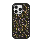 iPhone 16 Pro Impact Case Pink & Orange Star Dots