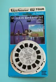 Sealed St. Louis Riverfront Jefferson Natl Expansion 5365 view-master Reels Pack