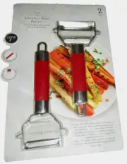 CORE ~ Luxe Stainless Steel Peelers Vegetable Peeler & Julienne Tool