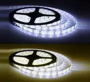 Flexible LED Strip Lights 5m Warm/Cool White Bright 5050 12V Waterproof