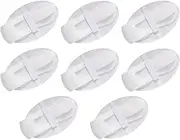 Foley Catheter Urinary Leg Bag Holder, Adhesive Urinary Catheter Hook and Loop Fixing Device, g Tube Accessories Supplies，Foley Catheter stabilization Device (Pack of 8)