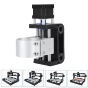 (Black)52mm Diameter CNC Z Axes Spindle Motor Mount Tabletop Engraver Z Axes