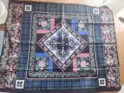 Fabric panel for quilted wall hanging or table cloth