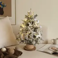 在飛比找樂天市場購物網優惠-聖誕樹 聖誕節新款韓式ins風桌面迷妳小聖誕樹擺件布置禮物聖
