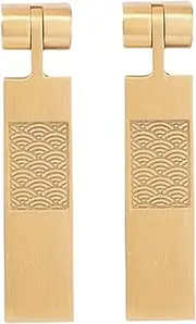 Stylish Knobs 2 Pack Brass Shoe Cabinet Pendant Handle Furniture Drawer Pendant Chinese Cabinet Door Copper Handle-72 * 11Mm
