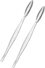 AUTSUPPL Stainless Steel Crab Forks Multi-Function Seafood Tools Easy to Open Crab Legs for Kitchen